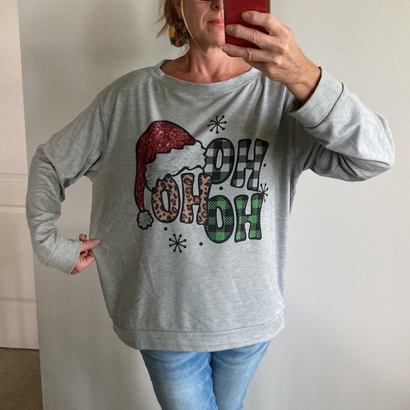 ‘Ho Ho Ho’ Long Sleeve Top - Picture 4 of 9